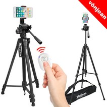 [본젠] VT-356 프리미엄 스마트폰 삼각대 + VCM-563G 핸드폰 거치대 + S3, 상세 설명 참조