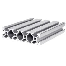 2020 2040 3030 2080 알루미늄 프로파일 100 200 300 350 400 450 500 550 600 mm 선형 레일 압출 CNC 3D 프린터 부품, 300mm, T-2080 silver