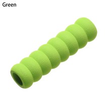 2개/갑/팩 소프트 안전 실용 폼 탄성 도어 손잡이 커버 가드 수호자 홈 Anti-collision Door Stopper, 03 green