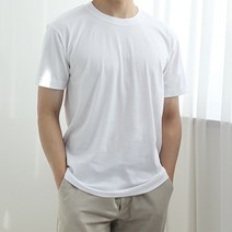 어셔츠 국내제작 30수 면 코마사 반팔티 이너웨어 반팔티