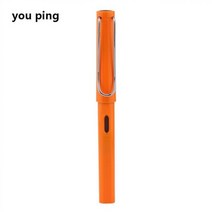 19 색 패션 0.38/0.5mm 펜촉 만년필 젤 펜 비즈니스 사무실 학생 문구 학용품 신제품, 0.38mm, Orange