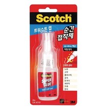 3M 강력 본드 순간 접착제 트위스트캡 액상형 AD120, 3M 순간접착제 트위스트캡 액상형 AD120