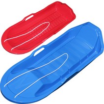 국내제작 골드라인 눈썰매 1인용/2인용/갯벌썰매/잔디썰매, 1 인용 빨강