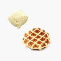 냉동생지 - 와플생지(소) (60Gx15개) - 카페메뉴, 60g