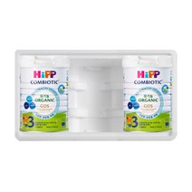 힙분유 무전분 HiPP 유기농 콤비오틱 3단계 800g X 2캔
