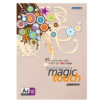상세페이지참고 _FFF 삼원 매직터치A4(7.연분홍색-180g-10매), A4