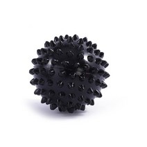 짐볼 내구성 PVC 뾰족한 마사지 볼 트리거 포인트 스포츠 피트니스 손 발 통증 완화 발바닥 근막염 고슴도, 07 7cm-black