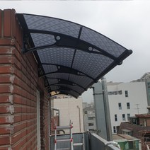 캐노픽스 1000x1500 비가림막 현관 창문 차양 렉산 자재 테라스가림막, 투명, 블랙, 은백색(기본색상)