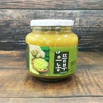 갈아 만든 [ 유기농 생강차 1kg ] 국산 수제 생강청 진저 라떼, 단품