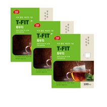 파우치 티필터 100매 II 인퓨저 찻잎우림망, 100매입X3팩