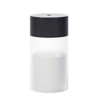 스팀세차기 260ML 미니 초음파 가습기 LED 램프 USB 에센셜 오일 디퓨저 자동차 정수기 아로마 음이온 안개 메이커 낭만적 인 빛, 02 Black
