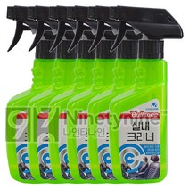 불스원 실내크리너-360ml 6개 실내클리너 카브리즈 내부청소 실내청소 악취제거 악취제거제 오염제거 얼룩제거, 300ml