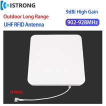 UHF RFID 안테나 야외 장거리 신호 증폭기 9dBi 고 이득 리더/라이터 원형 편광 902-928MHz N 수, 한개옵션0