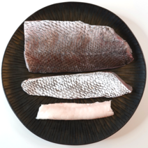 목포 민어회 450g 목포민어 민어부레 민어껍질 민어숙성회 민어택배 민어전, (필렛) 자연산 민어회 450g