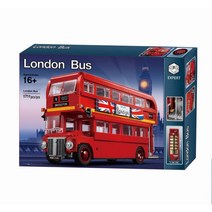 크리에이터 10258 호환블럭 런던 이층 버스 조립 중국 블록 21045