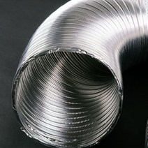 알미늄자바라(5M) 75mm 100mm 125mm 150mm AL자바라 닥트호스 보일러, 02. 알미늄자바라 100mmX5M