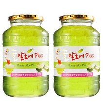 꽃샘 꿀알로에차 1kg x 2개, 1000g