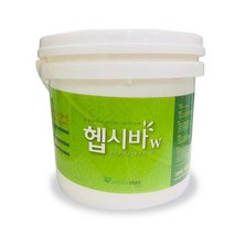 헵시바W(화이트) 4Kg 화이트 베란다 발코니 곰팡이방지 향균