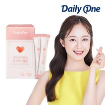 데일리원 오 마이 철분 비헴철 고함량 철분제 임산부 영양제, 없음