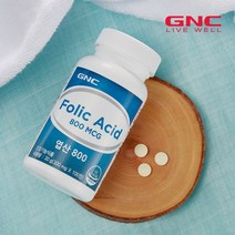 GNC 엽산800 (300mg 100정 100일분) 정품보장 160921
