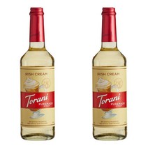 Torani 토라니 아이리시 크림 퓨어메이드 시럽 750Ml 2개