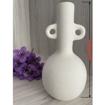 오브제 화병 패션 도자기 소박한 집 미적 방 품사무실 침실, 02 White