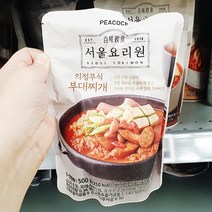 피코크 서울요리원 의정부 부대찌개 500g, 일반포장