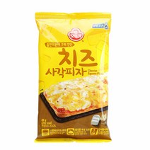 오뚜기 치즈 사각피자(냉동) 88g X 4개, 단품