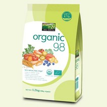 애견사료 오가닉98 1kg 강아지 뉴웨이브 사료 소포장 _ 2022799EA, 선샤인 본상품선택