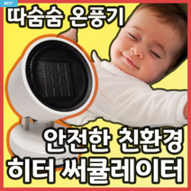 욕실 온풍기 화장실 캠핑용 아기 가정용 전기 사무실 소형 팬히터 캠핑 미니 원룸 히터 써큘레이터 손 발 책상 농업용 비닐하우스, 화이트, DSS