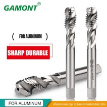 탭핑기 GAMONT-알루미늄 나사 탭 기계 태핑 비트 M2/M4/M5/M6/M8/M10/M12, [05] M8x1.25, 05 M8x1.25