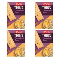 리비타 크래커 씬즈 카라멜라이즈 어니언 120g x4개 Ryvita Thins