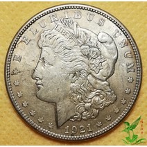 기념주화 수집용 근대주화 희귀돈 미국 1921 1 달러 모건 은화 외국 동전 동전 수집 324