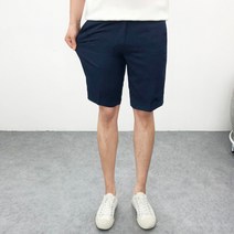 엠클로 남자 빅사이즈 무지 기본 스판 슬랙스 반바지 4컬러 3XL