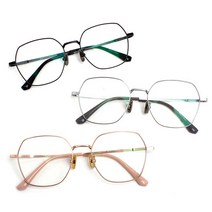 타투 그대로착용 TA2312T 티타늄 3컬러 블루라이트차단안경 금속테 남녀공용 tattoo+가죽케이스+안경수건