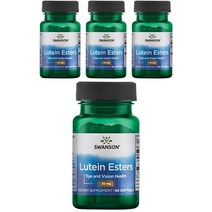 스완슨 루테인 에스테르 20mg 소프트젤, 60개입, 4개