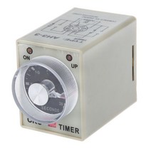 DC 12V 0-30 초 30 초 전기 지연 타이머 타이밍 릴레이 DPDT 8P W베이스, 55 x 40 x 87mm., 보여진 바와 같이