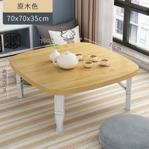 레트로밥상 5인용 제삿상 향로 정사각 좌상 원목 교자, 나뭇결 사각 70x70x35cm