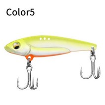 금속 낚시 루어 태클 크랭크베이트 워블러 미끼 트레블 후크 싱킹 베이트 5g 7g 14g 17g 21g, 17g 65mm, color5