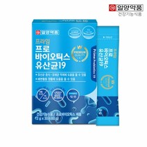 일양약품 프라임 프로 바이오틱스 유산균19, 60g, 6개