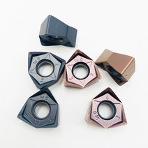 양면 육각 평면 밀링 인서트 고 WNMU080608-EN 선반 공구 CNC 절삭 강재 가공, 01 WNMU080608-EN_03 100PCS