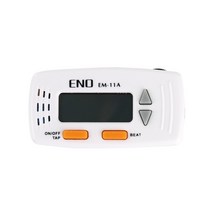 에노 EM-11 클립 온 미니 전자 기타 메트로놈 시계 기능 휴대용 부품 및 액세서리, 한개옵션0