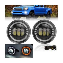 Boxlight 688308 LEDDRL Fog Lights Compatible with 20052011 Toyota Tacoma 20072013 Tundra 20042006 So