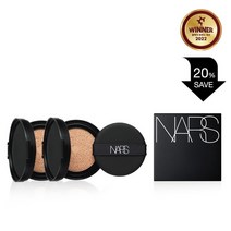 나스 [더블패키지] 네츄럴 래디언트 롱웨어 쿠션 SPF 50/PA+++ 리필 2개 세트, 비엔나