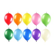 파티용 이벤트용 생일용 펄 꼬리풍선 15cm 100개입, 빨강
