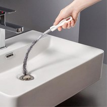 배수구막힘 머리카락제거 메탈 막대기솔2P 식당 화장실 빌라 원룸