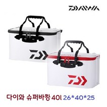 다이와 슈퍼바캉 FH40(KSA) 레드/블랙, 화이트+레드