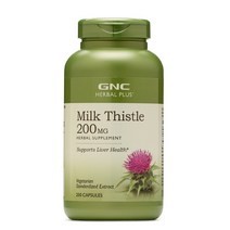 GNC 밀크씨슬 HERBAL 200mg 200정 간에좋은 영양제 191034 p35