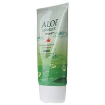 워터프루프 알로애 선크림 70ml 끈적임 없는 순한 선블록, 단일제품