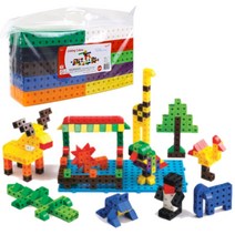큐브블럭 창의블럭 세트 만3세교구 수교구 1000PCS 창의력수학교구 미니블럭